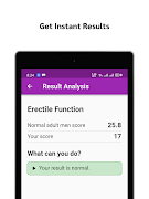 Erectile Dysfunction Self-Test скриншот 6