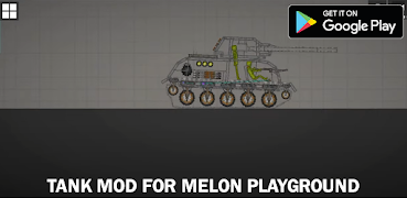 Tank mod for Melon Playground スクリーンショット 3