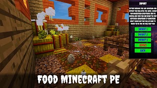 Food Mod for Minecraft PE imagem de tela 7