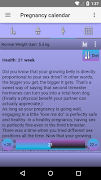 Календарь беременности اسکرین شاٹ 2