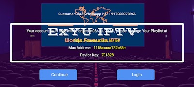 برنامه‌نما Exyu IPTV for Mobile عکس از صفحه