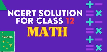 Class 12th NCERT Math Solution Poster
