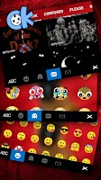 Weird Ghost Mask Dog Keyboard  screenshot 3