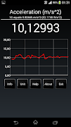 3 Schermata MRE Acceleration Meter