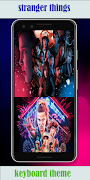 برنامه‌نما stranger things keyboard theme عکس از صفحه