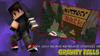 Map Gravity Falls: Blocks City screenshot 4