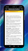Cybersecurity Handbook captura de pantalla 2