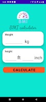 BMI App syot layar 1