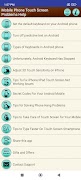Touch Screen Problem Help Tips تصوير الشاشة 4