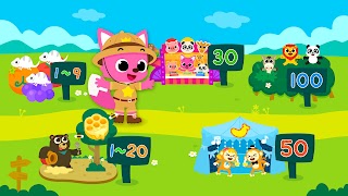 Pinkfong Numbers Zoo: Kid Math اسکرین شاٹ 5