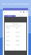 Axis: Math Worksheet Generator تصوير الشاشة 2