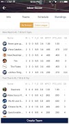 1 Schermata IMLeagues