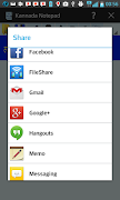 Kannada Notepad screenshot 5