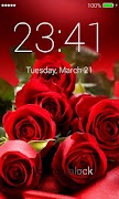Roses Lock Screen imagem de tela 3