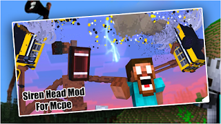 Siren Head Mod For Minecraft-siren head Maps スクリーンショット 1