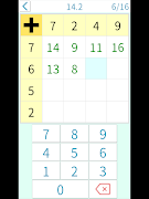برنامه‌نما Math Grid Calculation Training عکس از صفحه