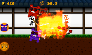 برنامه‌نما Cubemon Ninja School عکس از صفحه