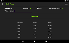 RunCalc+ Running Calculator Pa screenshot 6