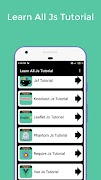 Learn All Js Tutorial تصوير الشاشة 6