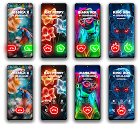 3D Call Screen-Call themes পোস্টার