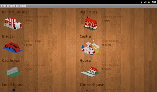 Brick building examples captura de pantalla 6