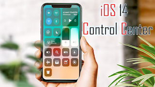 برنامه‌نما control center ios 14 for android عکس از صفحه