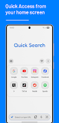 Quick Search Browser syot layar 1