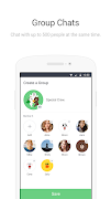 برنامه‌نما LINE Lite عکس از صفحه