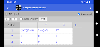 Complex Number & Matrix Calc ảnh chụp màn hình 3