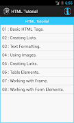 HTML Tutorial Programs imagem de tela 1