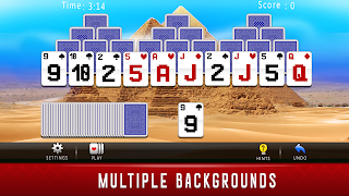 TriPeaks Solitaire Classic 截圖 3
