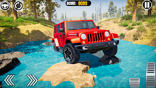 Offroad Jeep Game Simulator স্ক্রিনশট 3