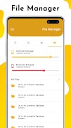 برنامه‌نما File Manager عکس از صفحه