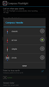 compass flashlight স্ক্রিনশট 6