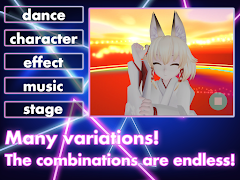 舞蹈梦MVMMD✕VRoid 现场模拟器 VRM 截图 7