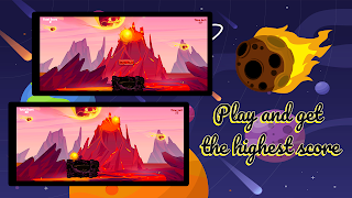 برنامه‌نما Meteor Rain عکس از صفحه