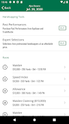 Equibase screenshot 2