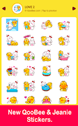 QooBee Agapi WAStickerApp 截圖 1