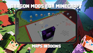 برنامه‌نما Dragon mods for Minecraft عکس از صفحه