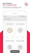 Call Recorder automática imagem de tela 1