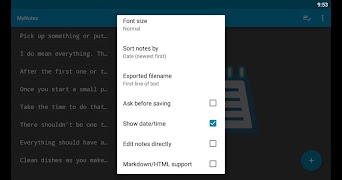 MyNotes screenshot 3