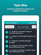 C++ Programs ภาพหน้าจอ 6