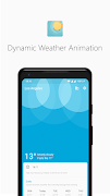 Geometric Weather poster