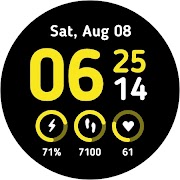 Essential Watch Face Wear OS syot layar 6