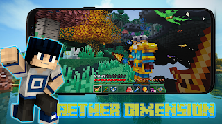 Aether Dimension Minecraft PE скриншот 2