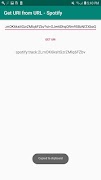 Get URI from URL - Spotify syot layar 1