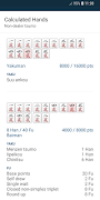 برنامه‌نما Riichi Calc - Japanese Mahjong عکس از صفحه
