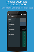 Programmers Calculator Binary syot layar 4