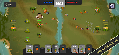Yard Clash скриншот 1