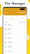 برنامه‌نما File Manager عکس از صفحه